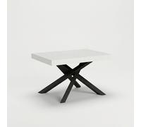 ProduceShop - Mesa de comedor extensible 90 x 130 - 234 cm diseño moderno blanco Volantis