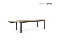 ProduceShop - Mesa extensible de aluminio 100x220-340 Bizzotto Belmar Black