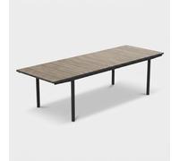 ProduceShop - Mesa extensible de exterior en metal 200-280x90 Porto Nova