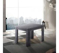 ProduceShop - Mesa para salón de diseño moderno 90-180x90cm Jesi Liber Ardesia
