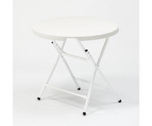 ProduceShop - Mesa plegable 80cm para jardín y camping Arthur 80