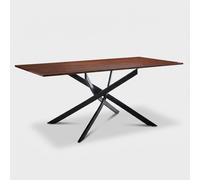 ProduceShop - Mesa rectangular moderna de metal y madera Virel