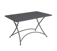 ProduceShop - Mesa rectangular plegable 120x70 cm de exterior jardín bar Plan