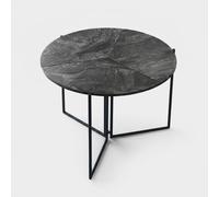 ProduceShop - Mesa redonda plegable ahorradora de espacio de metal Yaprak Anthracite