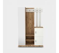 ProduceShop - Mueble de entrada con perchero y zapatero Govan