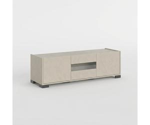 ProduceShop - Mueble para TV 3 puertas 130x40x40 moderno para sala de estar Riflesso Beige