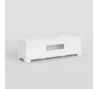 ProduceShop - Mueble para TV 3 puertas 130x40x40 moderno para sala de estar Riflesso Bright white