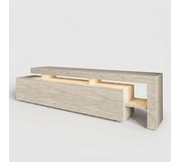 ProduceShop - Mueble para TV con LED y estantes salón Teral Beige