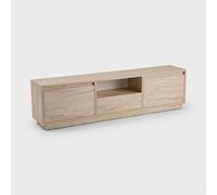 ProduceShop - Mueble para TV de pie con 3 puertas abatibles 160x29cm Vanguard Beige