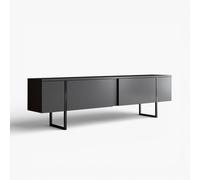 ProduceShop - Mueble TV moderno de madera melamínica y metal Luxe Antracita Black