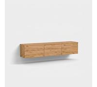 ProduceShop - Mueble TV suspendido con puertas push to open Neon Natural