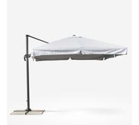 ProduceShop - Parasol jardín 3x3 brazo aluminio cuadrado Paradise