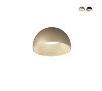 ProduceShop - Plafón LED redondo de metal 35cm con luz regulable Coco Gold