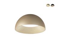 ProduceShop - Plafón redondo de 50cm en metal con luz LED regulable Coco Gold