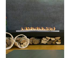 ProduceShop - Quemador de bioetanol para chimenea de 1,7 l en acero inoxidable