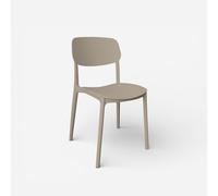 ProduceShop - Set de 30 sillas modernas de polipropileno para eventos, salón y jardín Rivena Pigeon gray