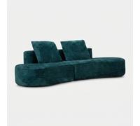 ProduceShop - Sofá bou e diseño 3 plazas 238 cm Island Dark green