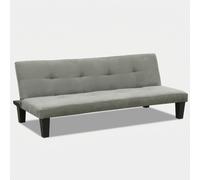 ProduceShop - Sofá cama 2 plazas microfibra con patas para casa y sala de espera Onice ProNTO LETTO Gray