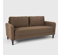 ProduceShop - Sofá de 3 plazas de diseño moderno para salón y salones en tela Portland Brown