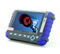 Profesional CCTV Tester IV8C 5 pulgadas 5MP AHD TVI 4MP CVI CVBS Tester de cámara de seguridad Probador coaxial HD Monitor de video con controlador PTZ Prueba de cable UTP DC 12V Salida