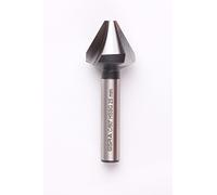 PROFI Avellanador cónico,desbarbador 25,0 mm 60° Grad, HSS-G Acero de alta velocidad, DIN335, CBN revestimiento de diamante