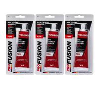 ProFusion Silicona de Juntas Motor - Sellador de Silicona para Automoción Industria - Color Rojo - Alta Temperatura hasta 250° С - RTV F210 Silicone Gasket Maker - Tubo 85g