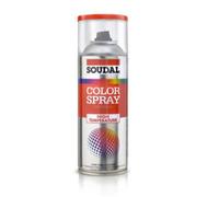 PROGAL COLORS Soudal Spray Esmalte Acrílico Negro Mate Alta Temperatura