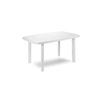 Varios Mesa Oval 140X90 Resina Faro Blanca