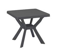 Progarden - Mesa Resina Nilo Antracita 79x79cm