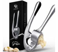 ProGarlic© Prensa Ajos Premium - Picador de Ajo Fácil de Usar y Limpiar - Machacador de Ajos y Jengibre sin Esfuerzo - Pica Ajos Sin Necesidad de Pelarlos - Prensador de Ajos Resistente y Duradero