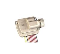 Programador de riego a pilas 9V modelo BL IP6, con conexión Bluetooth de alcance hasta 10 metros, resistente al agua para 6 estaciones, color blanco, 14 x 9 x 5,5 cm (referencia: Solem BL-IP6)