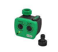 Saturnia Programador de riego analógico/mecánico de grifo 1 salida 3/4'
