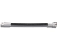 HAZET Prolongación de llave de vaso flexible 8830 – Salida 10 mm para lugares de difícil acceso