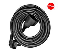PROLONGACION MANGUERA T/TL 25m 3x1,5mm FLEXIBLE NEGRA EDM