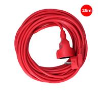 Edm Extension Cable 3x1.5 25 M Rojo