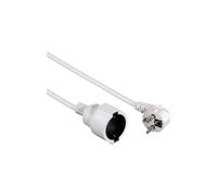 Prolongador de cable de alimentación Hama Profi CEE 7-7 (SCHUKO) (F) para CEE 7-7 (SCHUKO) (M) 5 m moldeado blanco