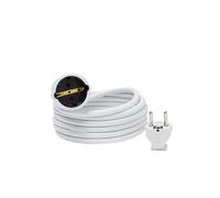 Prolongador de cable h05vv-f blanco 3 x 1,5 mm² 3 m
