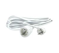 Prolongador electrico schuko 4,8mm 16a blanco 10m