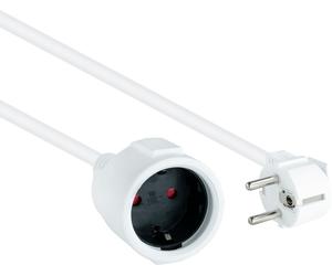Prolongador electrico schuko cee7 blanco 10m nanocable 10.22.0610-w