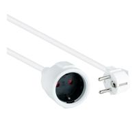 Prolongador Electrico Schuko Cee7 Blanco 2m Nanocable 10.22.0602-w