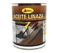 PROMADE Aceite de Linaza Cocido Natural para Nutrir y Conservar Madera, 4L, Incoloro