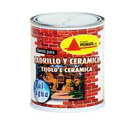 Promade - Barniz para Ladrillo, Cerámica y Piedra. Al Agua Incoloro Semi Brillo -4 L
