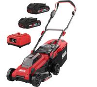 PROMO - Skil 0130 BA - Cortacésped de batería - 2x20V/2ah - Corte 34 cm
