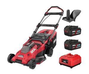 PROMO - Skil 0140 BA - Cortacésped de batería - 2x20V/4ah - Corte 43 cm
