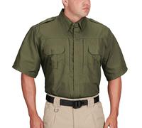 Propper Men's Short Sleeve Tactical Shirt - F5311, XL Regular, Verde Oliva