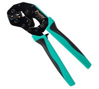 Pro'sKit 902-330 Crimpro Crimper for Insulated Flag Terminals, AWG 12-10 and 14-16 Size, Yellow/Blue