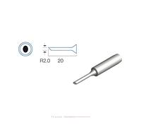 Proskit Punta Soldador HRV7537 y HRV7607 Biselada 2mm para Soldadura de Alta Calidad