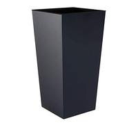 Prosper Plast durs125 - s433 12.6 x 12.6 x 20 cm Urbi Square maceta - color gris