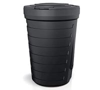 Prosper Plast idra210-s411 64.8 X 92,8 cm Raincan Agua Barril - Negro (4 Piezas)