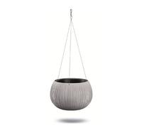 Prosperplast beton bowl ws de plástico con depósito en color cemento, 19,5 (alto) x 29 (ancho) x 29 (profundo) cms